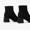 All-match Stretch Knitted High Heel Solid Color