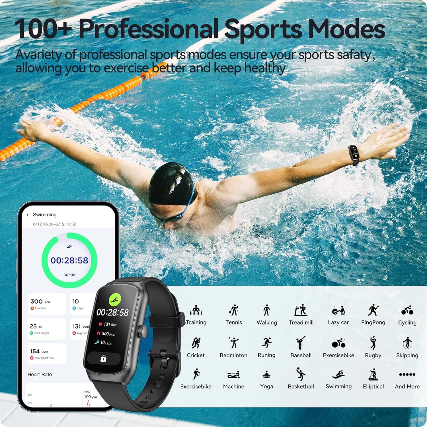 Unisex Fitness Tracking Smartwatch