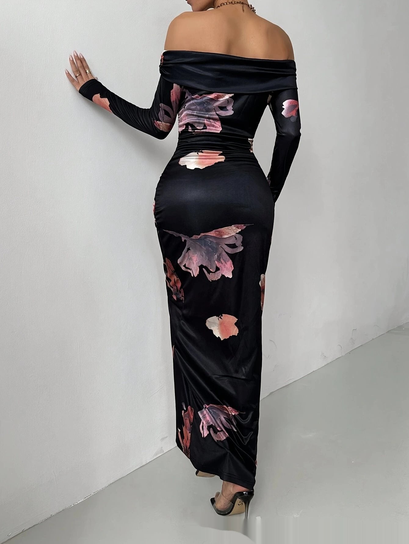 Dress Long Sleeve One Step Sheath Women