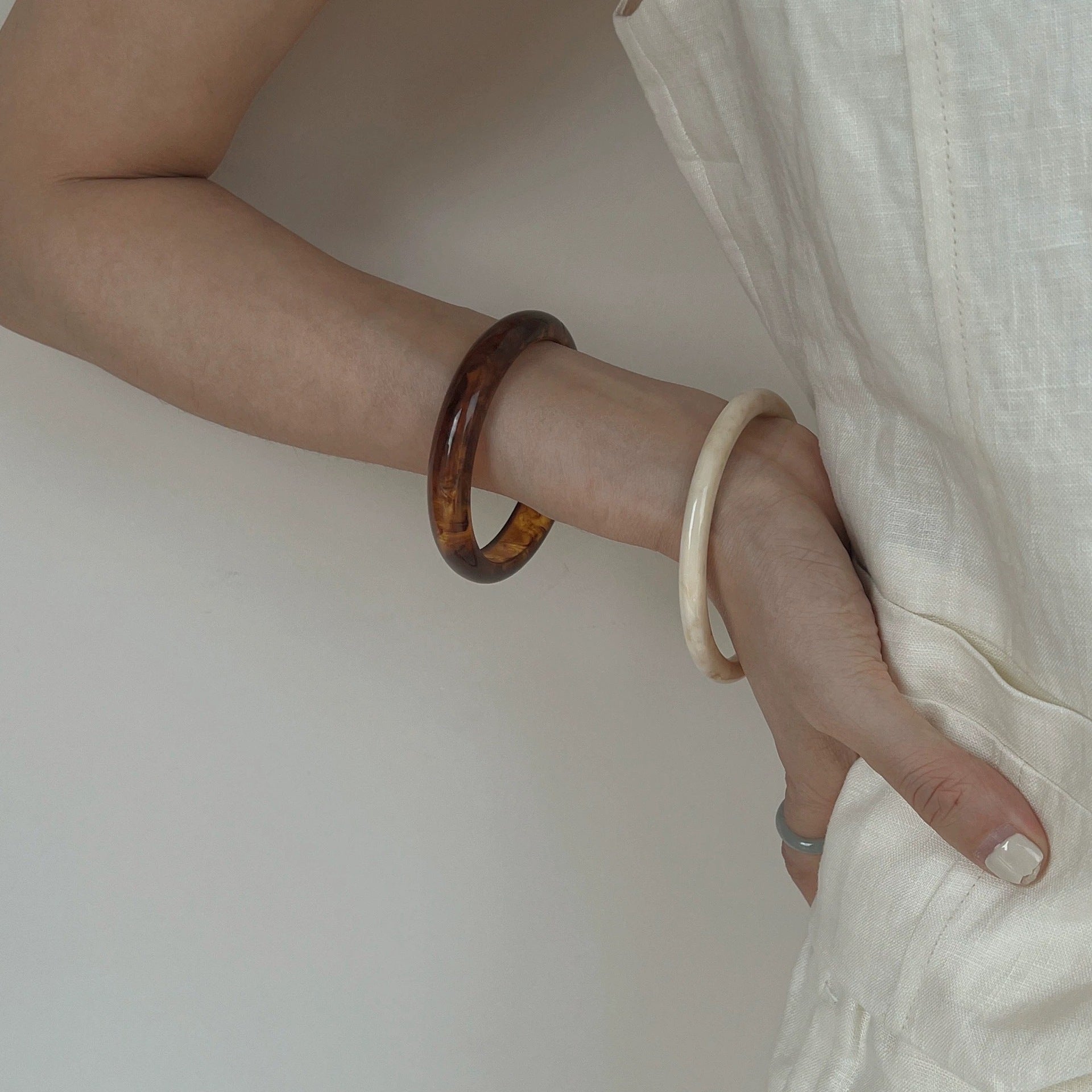 Geometric Irregular Acrylic Simple Bracelet Bracelet For Women