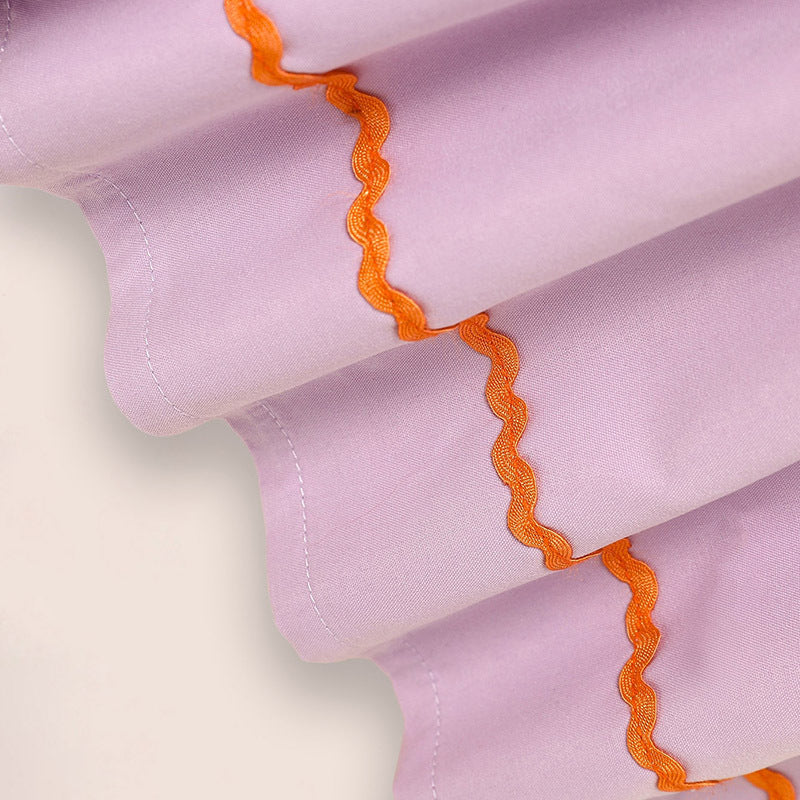 Infant Baby Girls Halloween Dress Ghost Embroidery Dress With Headband Party Costume Dresses