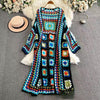 Sweet Heavy Industry Color  Long Sleeve Sweater