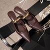 Pointed-toe Slippers Women