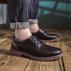 British Style Retro Casual Leather Shoes Men's Casual