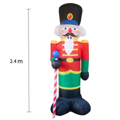 Inflatable Doll Night Light Merry Christmas