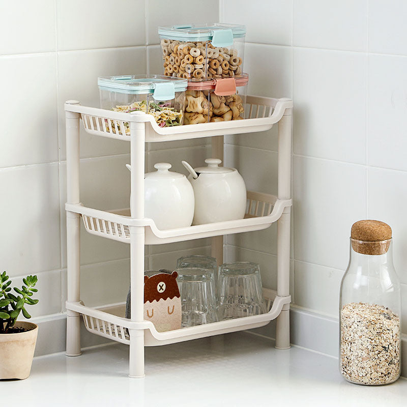 Home Multifunctional Desktop Storage Basket Shelf