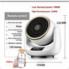 New Swing Fan Cooling And Heating Remote Control Can Be Warm Air Blower