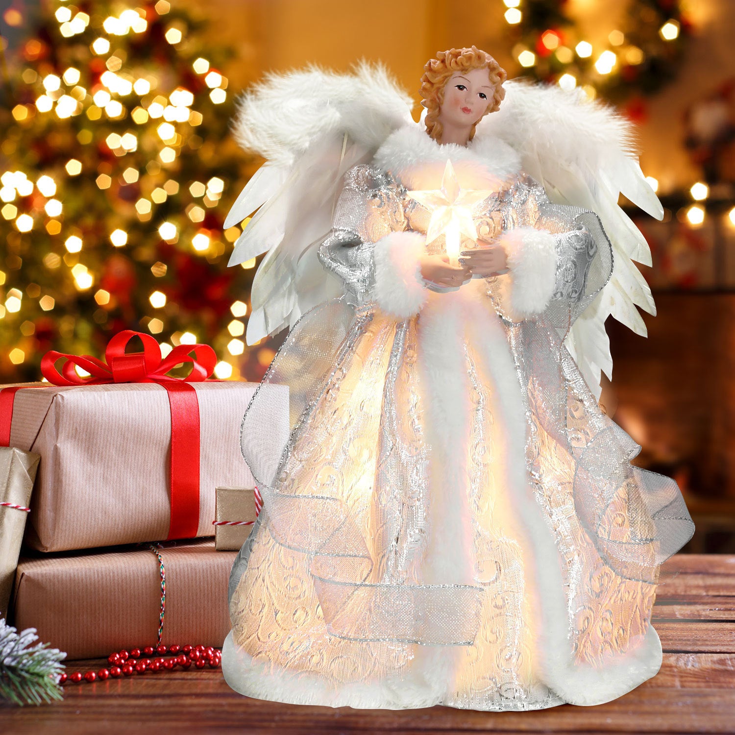 Angel Doll Tree-top Star Light