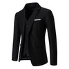 Men's Color Matching Small Suit European And American