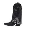 Spring And Autumn Pointed Knight Boots Women