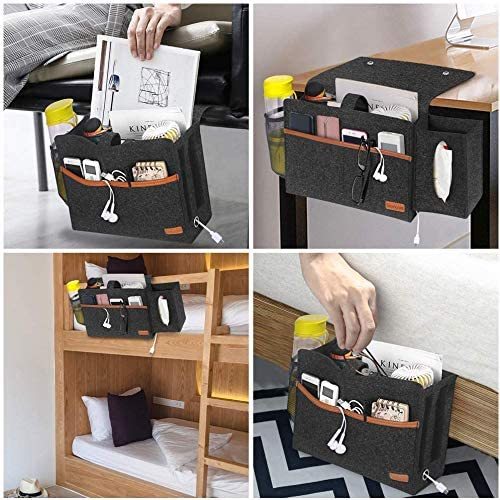 Home Fashion Storage Bedside Felt Shelf Bag