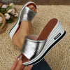 Female Stylish Peep Toe Wedge Sandals