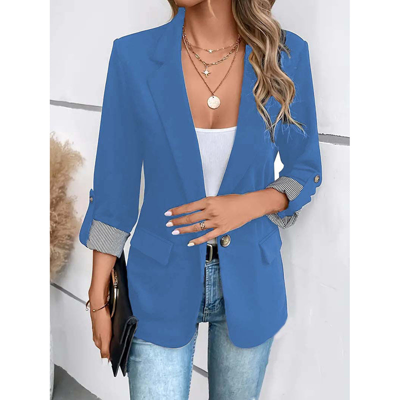Women's Casual Blazers Open Front Long Sleeve