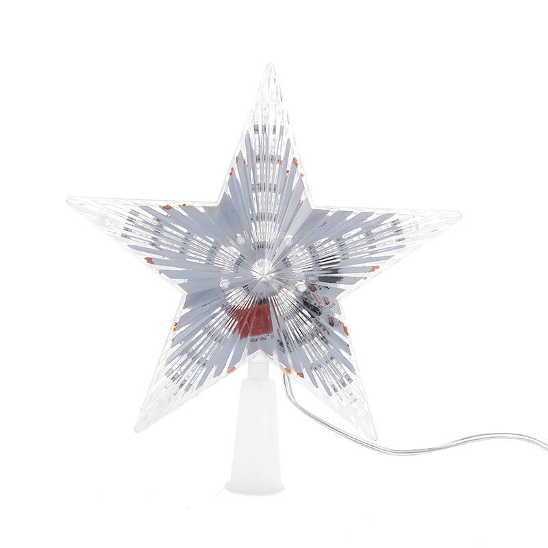 Led Pentagram Light Atmosphere Decoration Christmas