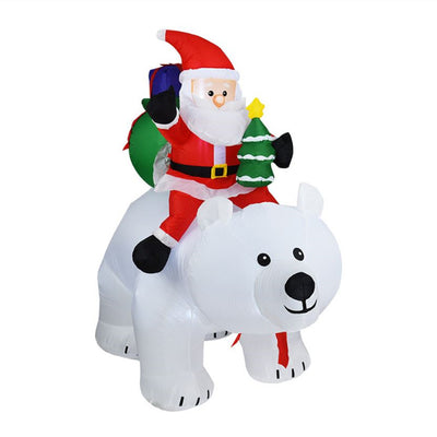 Inflatable Doll Night Light Merry Christmas