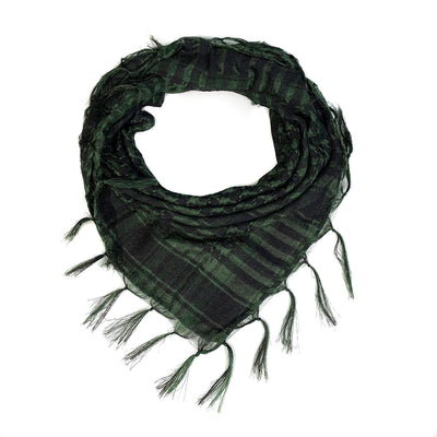 Network Silk Houndstooth Square Keffiyeh Military Fans Tactical Tassel Desert Scarf