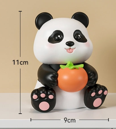 Panda Home Entrance Cabinet Key Storage Ornaments