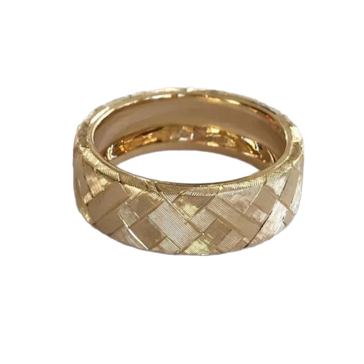 Retro Affordable Luxury Woven Ring For Women
