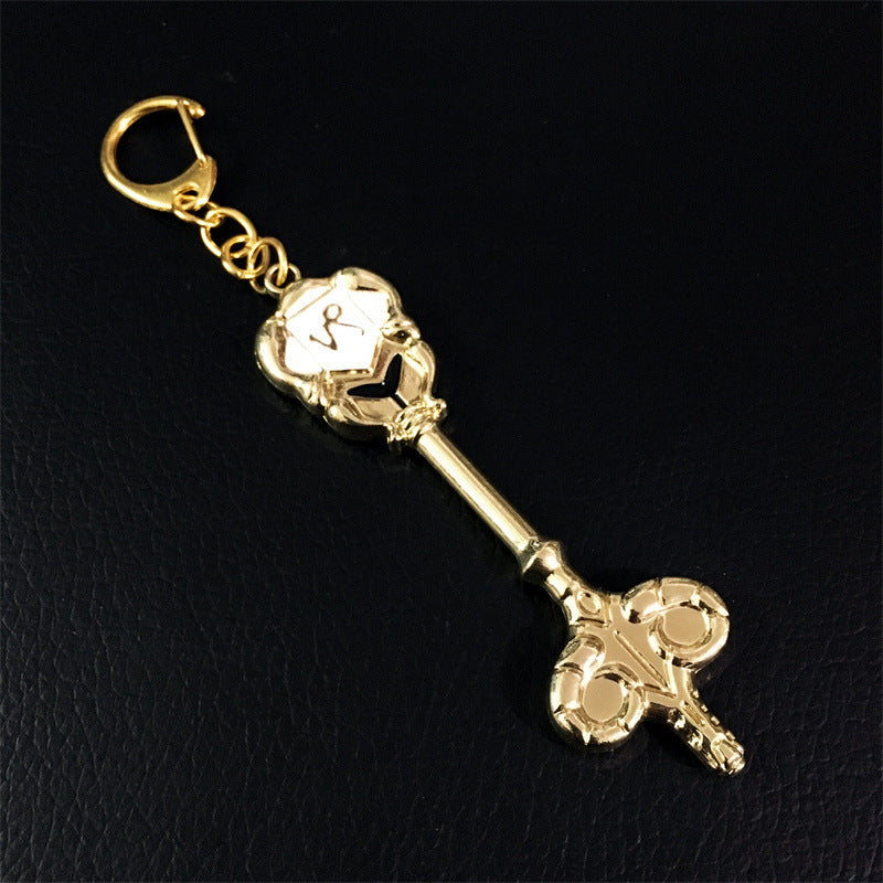 Creative Fashion Twelve Constellation Modeling Alloy Key Ring