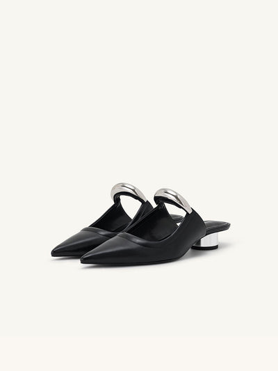 Pointed-toe Slippers Women