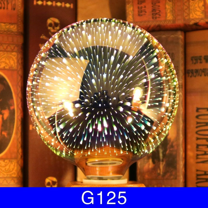 3D Fireworks Decorative Light Bulb