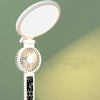 LED Clock Table Lamp USB Chargeable Dimmable Desk Lamp
