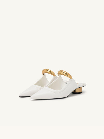 Pointed-toe Slippers Women