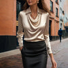 Women's Elegant Long Sleeve Blouse