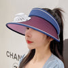 Brim Fan Sun Bonnet Woman Charging