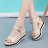 High-rise Sandals With Muffin Bottom